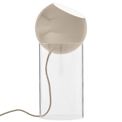Topan Tischleuchte, 46 cm, Grey beige