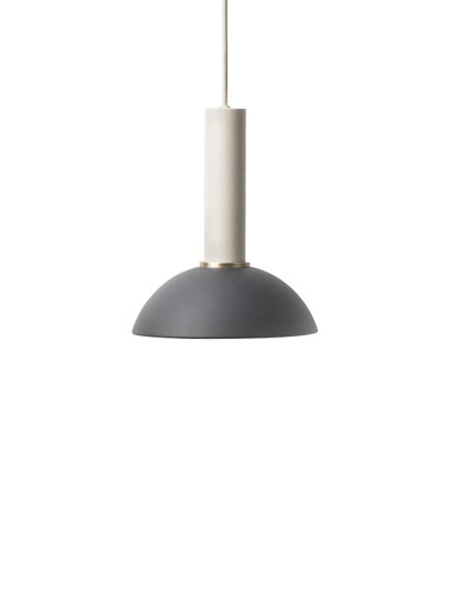 Collect Lighting, Hoch, Light grey, Hoop, Black