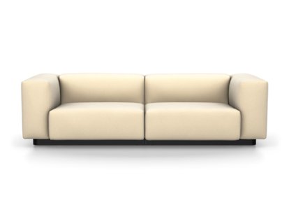 Soft Modular Sofa, Laser elfenbein, Ohne Ottoman