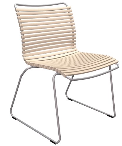 Click Stuhl, Ohne Armlehnen, Beige