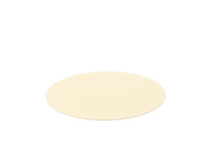 Filzauflage für Componibili, 1, Rund, ø 30 cm, 001 wollweiß