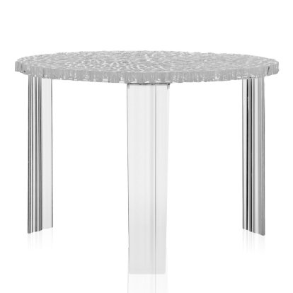 T-Table, 36 cm, Transparent, Glasklar