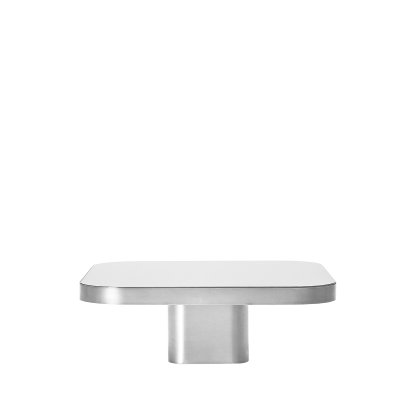 Bow Coffee Table, Aluminium, H 25 x B 70 x T 70