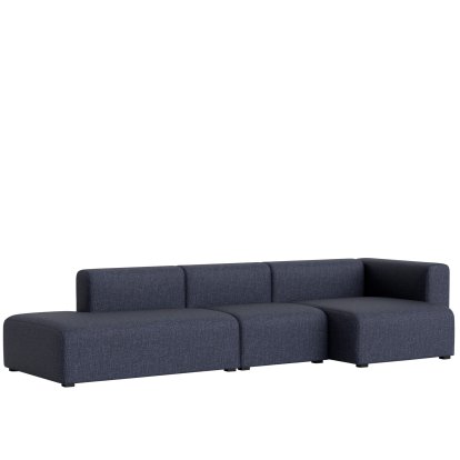 Mags Sofa Kombination 4, Armlehne rechts, Overlap 03 - dunkelgrau