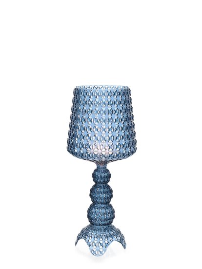 Mini Kabuki, Transparent blau