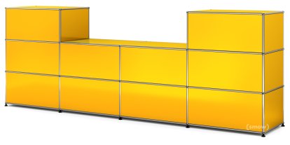 USM Haller Theke Typ 3, Goldgelb RAL 1004, 50 cm