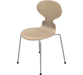 Die Ameise 3101, 46 cm, Eiche klar lackiert, Natur