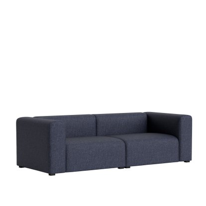 Mags Sofa Kombination 1, 2,5 Sitzer (B 228), Overlap 03 - dunkelgrau