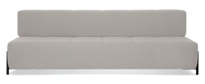 Daybe Schlafsofa, Ohne Armlehne, Brusvik 02 - graubeige