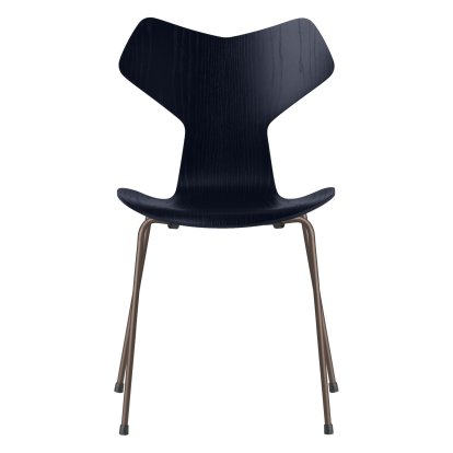 Grand Prix 3130 Stuhl, Gefärbte Esche, Midnight blue, Brown bronze
