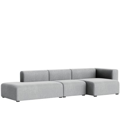 Mags Sofa Kombination 4, Armlehne rechts, Hallingdal 130 - hellgrau