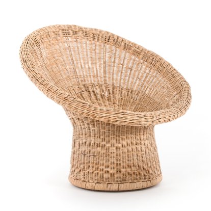 Rattansessel E 10, ohne Kissen