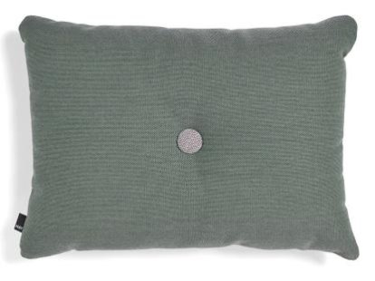 Dot Cushion 2x1, Steelcut Trio 966 green