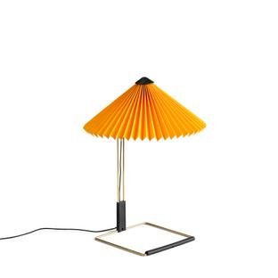 Matin Tischleuchte, Ø 300 mm, Yellow, Brass polished