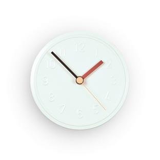 Wanduhr Alu Alu, Weiß