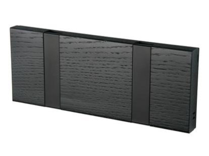 Details LoCa Knax Knax, 2 Haken, schwarz, Eiche schwarz gebeizt