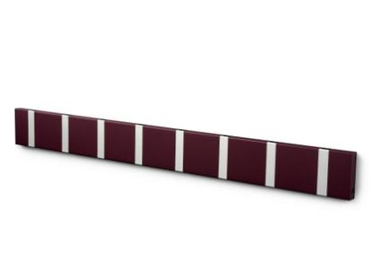 Details LoCa Knax Knax, 8 Haken, Aluminium, MDF violett lackiert