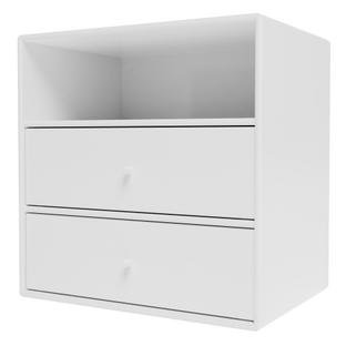 Montana Mini, Modul mit 2 Schubladen, New White