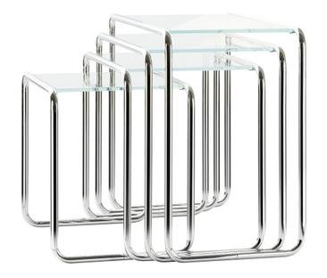Details Thonet Satztischset B 9 Glas Satztischset B 9 Glas