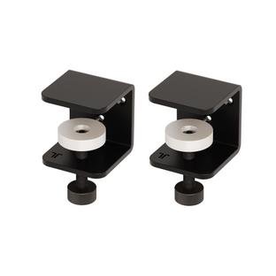 Tiptoe Klemme für Wandregale (2er-Pack), Graphitschwarz