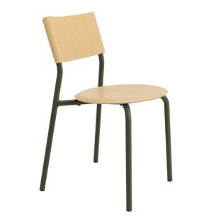 SSD Stuhl, Metall/Holz, Esche, Rosmaringrün