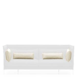 Kissensatz für Alcove Sofa, Für 2-Sitzer, Credo, Crème