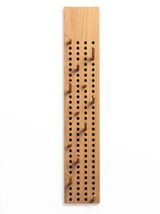 Scoreboard, Vertikal, Eiche natur