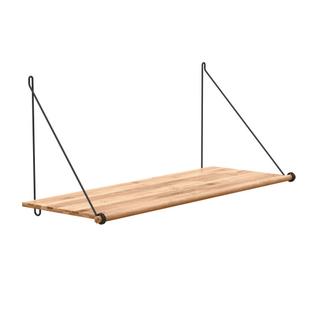 Loop Shelf Schwarz|Bambus natur