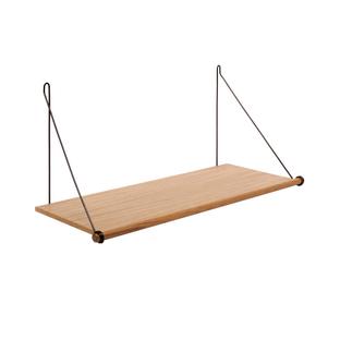 Loop Shelf Schwarz|Eiche natur