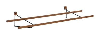 Shoe Rack Schwarz|Eiche natur