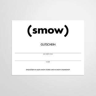 smow Geschenkgutschein 50 EUR|PDF-Gutschein per E-Mail|Deutsch