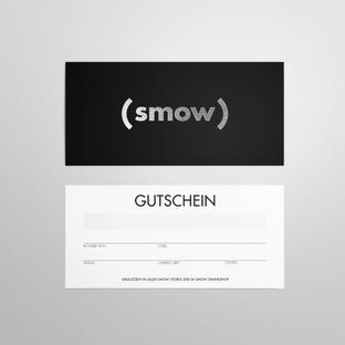 smow Geschenkgutschein 50 EUR|Gutscheinkarte per Post|Deutsch